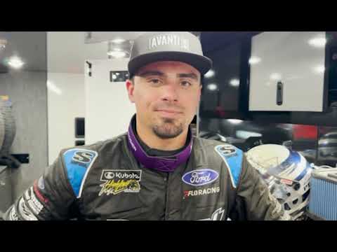Justin Peck discusses getting passed in the final corner and his second-place finish at Kokomo - dirt track racing video image