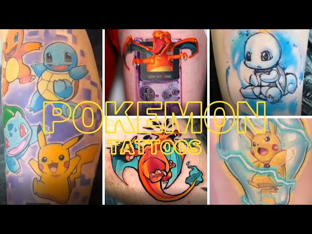Best Pokemon Inspired Tattoo Ideas: 50 Amazing Poke-Tattoo Ideas