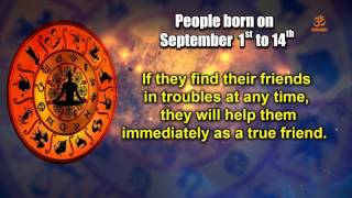 Basic Characteristics of people born between September 1st to September 14th