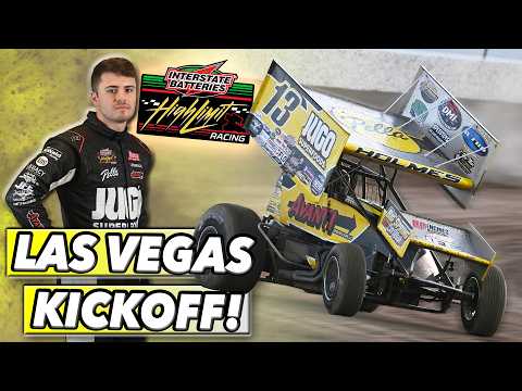 First High Limit Race of 2026 at Las Vegas! Rookie Season Begins - dirt track racing video image
