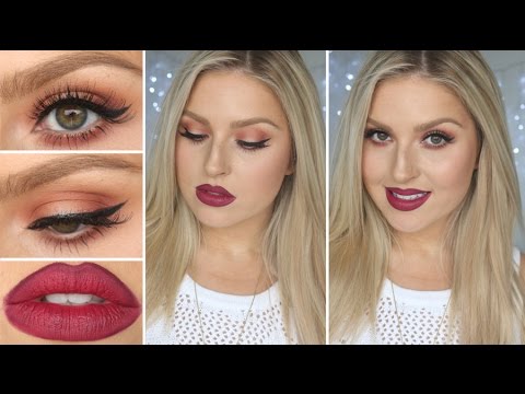 Autumn Winter Glam Eyes & Lips ♡ Warm Toned Tutorial - UCMpOz2KEfkSdd5JeIJh_fxw