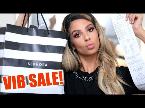 HUGE SEPHORA VIB HAUL 2017 - UCKMugoa0uHpjUuq14yOpagw