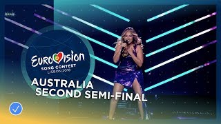 Jessica Mauboy - We Got Love - Australia - LIVE - Second Semi-Final - Eurovision 2018