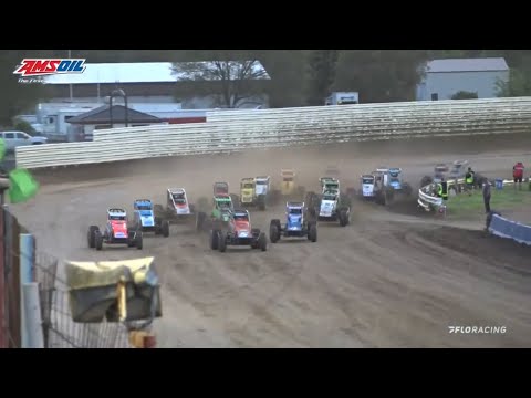 HIGHLIGHTS: USAC AMSOIL National Sprint Cars | Terre Haute Action Track | Hulman Classic | 5-22-2022 - dirt track racing video image