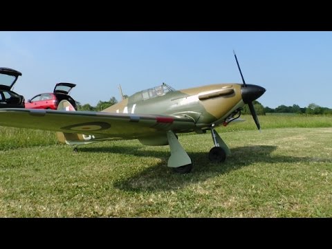 MAIDEN / TEST FLIGHT RC DAVE BODDINGTON HAWKER HURRICANE - ZENOAH 38cc DEANO CMAC - 2015 - UCMQ5IpqQ9PoRKKJI2HkUxEw