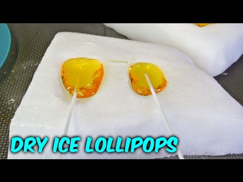 DIY Dry Ice Honey Lollipops - UCe_vXdMrHHseZ_esYUskSBw