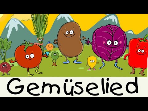 💡 Das Gemüselied || Kinderlieder zum Lernen