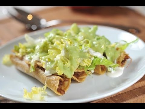 Flautas - Recetas de comida mexicana - UCvg_5WAbGznrT5qMZjaXFGA