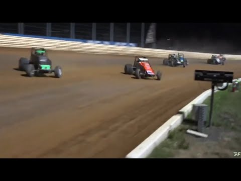 HIGHLIGHTS: USAC AMSOIL National Sprint Cars | Port Royal Speedway | USAC Eastern Storm | 6/18/2022 - dirt track racing video image
