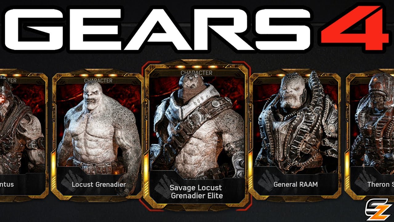 All Locust Packs Are Back Gears Of War 4 Gear Packs Opening 8 Locust Packs Fpvracerlt