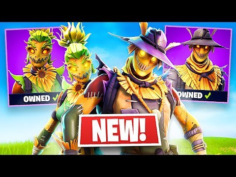 *NEW* Halloween SCARECROW Skins in Fortnite!! (Fortnite Live Gameplay) - UC2wKfjlioOCLP4xQMOWNcgg