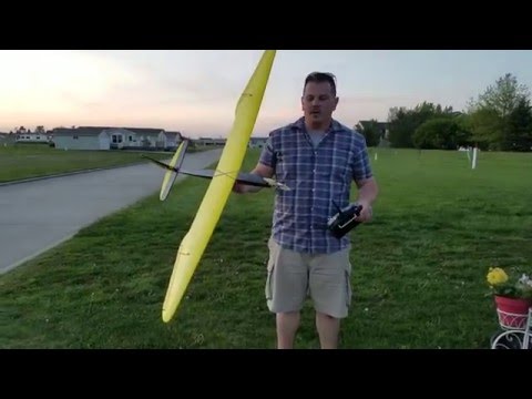 Hobbyking - Sunbird 1.6m Glider - Maiden Flight - UCVumEMd8O4mN1VwOPwVcLuA