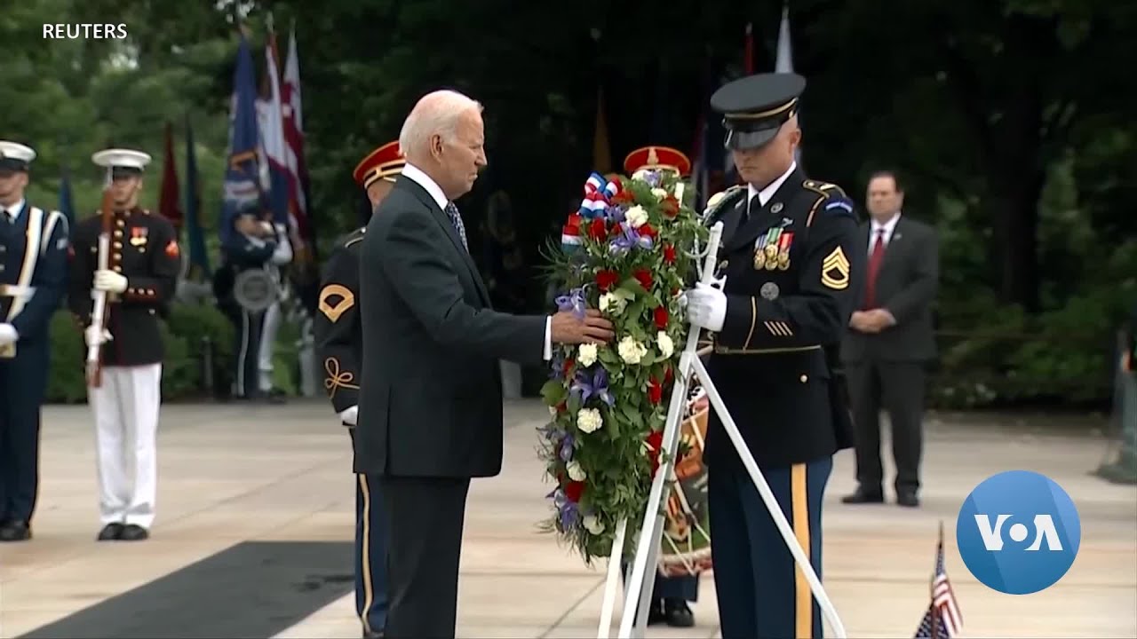 Biden, Harris Honor War Dead for US Memorial Day Holiday | VOANews