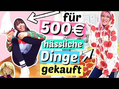 mit 500€ die hässlichsten Dinge & Outfits kaufen  - UC8TkgoBWpKPb7VqSaUt8g5g