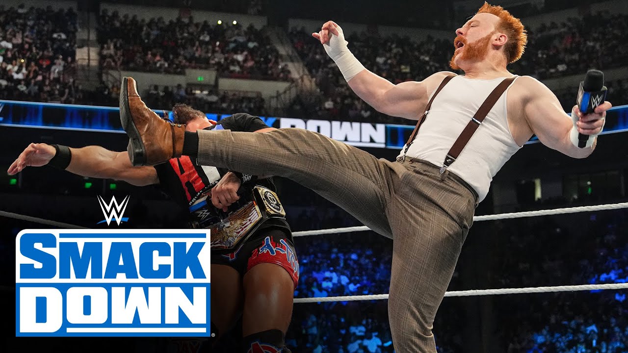 Sheamus silences Austin Theory with a Brogue Kick: Smackdown highlights, May 19, 2023