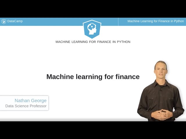 Python for Finance: Machine Learning