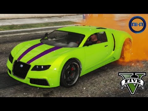 GTA 5 - "BUGATTI VEYRON" - STUNTS, CUSTOMIZATION & CARS GAMEPLAY! (Grand Theft Auto V ADDER Car) - UCYVinkwSX7szARULgYpvhLw