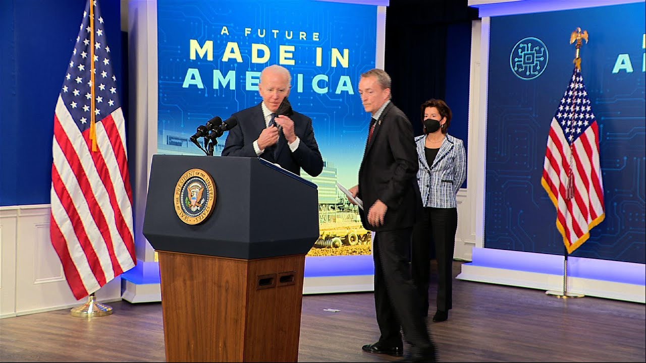 Biden touts plans for $20B computer chip factory