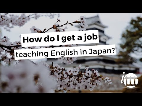 video telling the ways of finding a TEFL position in Japan