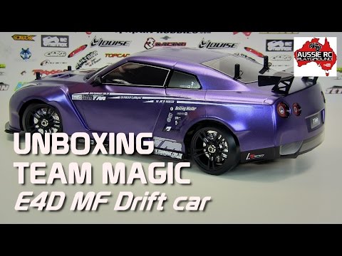 Unboxing: Team Magic E4D MF Drift Car RTR - UCOfR0NE5V7IHhMABstt11kA