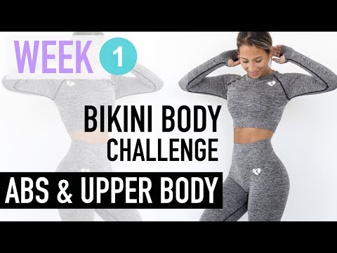 ABS + WAIST WORKOUT | Bikini Body Challenge, Week 1  by Vicky Justiz - UCR117JPMLO3Y7J5mIblkBNg