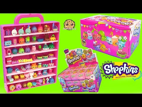 Surprise Mystery Blind Bag Shopkins Season 4 Full Box & Collectors Display Case - Cookieswirlc Video - UCelMeixAOTs2OQAAi9wU8-g