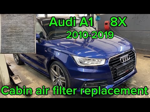 Come sostituire il filtro dell'aria dell'abitacolo dell'Audi A1