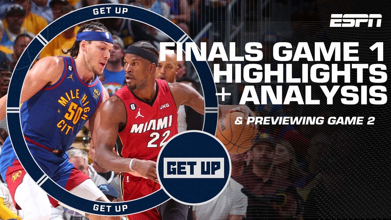 NBA Finals Game 1 Highlights + Analysis 🏀 | Get Up