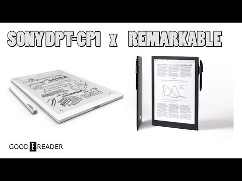 Sony DPT CP1 vs Remarkable Comparison - UCHhy08xelXhKIOwgsFssaTQ