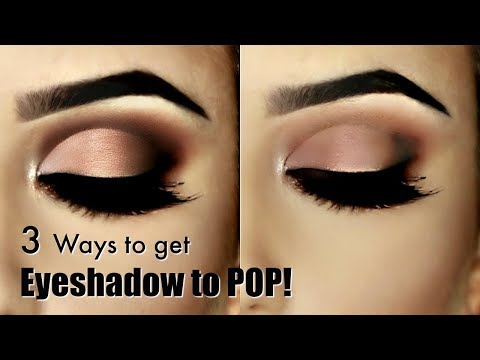 Beginner Eye Makeup | Week 2 | How to make Eyeshadow POP! - UC-1-zPmT368J8JRbsK_1keA