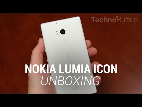 Nokia Lumia Icon Unboxing - UCR0AnNR7sViH3TWMJl5jyxw