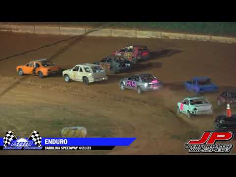 Enduro - Carolina Speedway 4/21/23 - dirt track racing video image