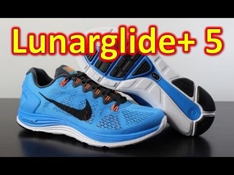 Nike Lunarglide+ 5 Hero Blue - Unboxing + On Feet - UCItU3uqDwN_80MqYi9fDGbQ