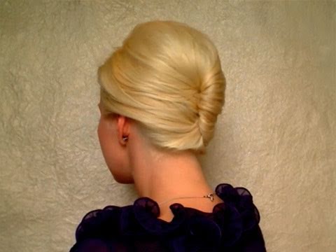 French twist hairstyle tutorial for short, medium long hair Prom wedding updo - UCeRF3k69cJnxB87lwk9KbrA