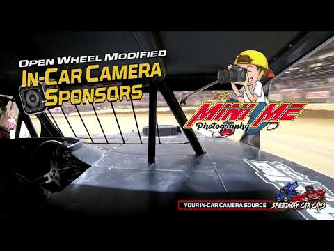 5th #30 Jordan Grabouski - Gateway Dirt Nationals 2021 - Open Wheel Modified In-Car Camera - dirt track racing video image
