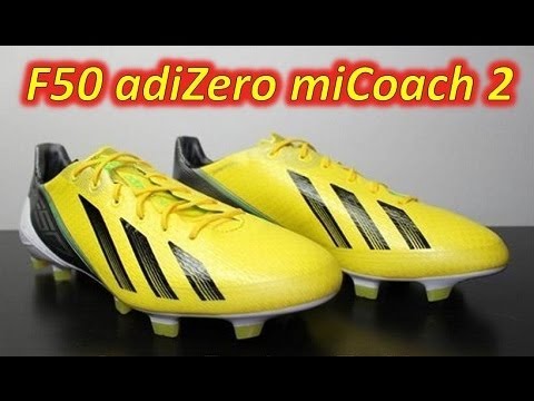 Adidas F50 adizero miCoach 2 Vivid Yellow/Black/Green Zest - Unboxing & On Feet - UCUU3lMXc6iDrQw4eZen8COQ