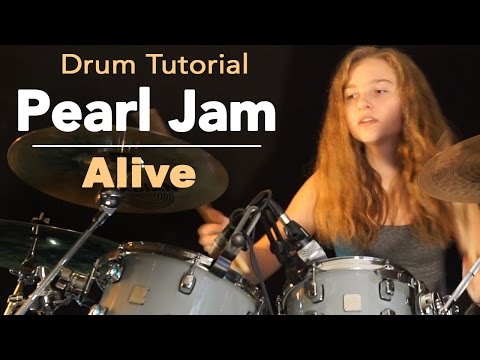 Pearl Jam 'Alive' - drum tutorial by Sina - UCGn3-2LtsXHgtBIdl2Loozw