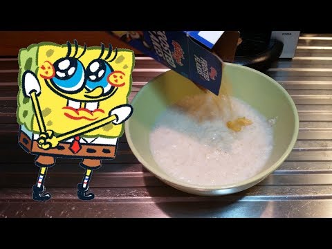 How to cook oatmeal porridge | Spongebob in real life