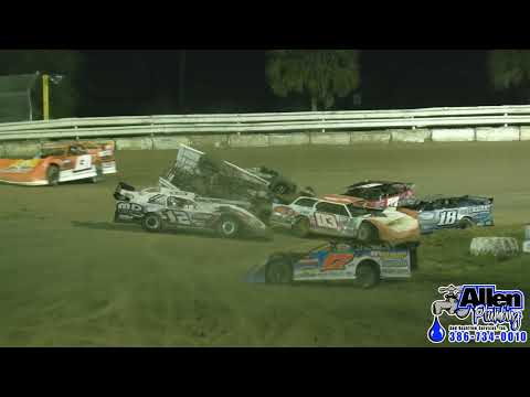 Late Models- Bubba Raceway Park - dirt track racing video image