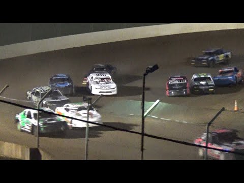 Beaver Dam '23 - Season Opener - IMCA Stock Car Feature From April 11, 2023 - dirt track racing video image