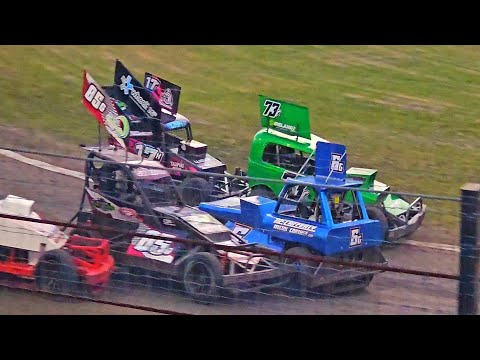 Awapuni Speedway - Ashley Scott Stockcar Memorial - 28/2/25 - dirt track racing video image
