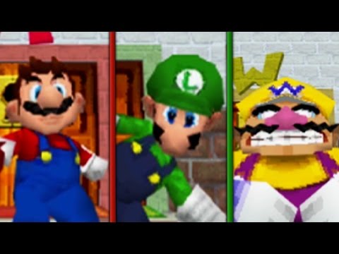 Super Mario 64 DS - Unlocking All Characters - UC69IolSTHZF8qcmeo38RAwQ