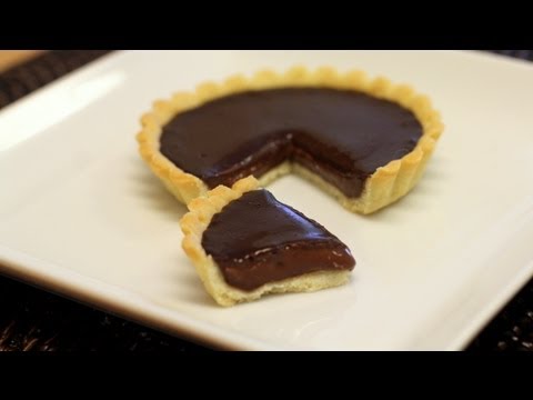 Tarte Au Chocolat (Chocolate Tart) recipe - Valentine's Day Special! - CookingWithAlia - Episode 229 - UCB8yzUOYzM30kGjwc97_Fvw