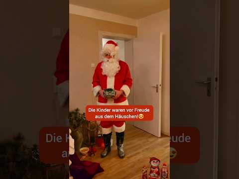 🎅Der Weihnachtsmann zu Besuch/ Lerne DEUTSCH / #german #shorts
