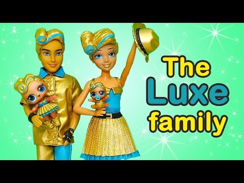 LOL Families ! The Luxe Family Plays Hide & Seek | Toys and Dolls Fun Opening LOL Under Wraps |SWTAD - UCGcltwAa9xthAVTMF2ZrRYg