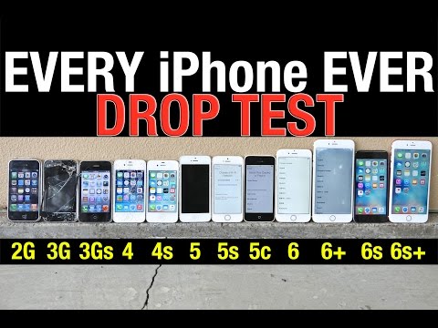 iPhone 6S Plus vs 6S vs 6 Plus vs 6 vs 5S vs 5C vs 5 vs 4S vs 4 vs 3Gs vs 3G vs 2G Drop Test! - UCj34AOIMl_k1fF7hcBkD_dw