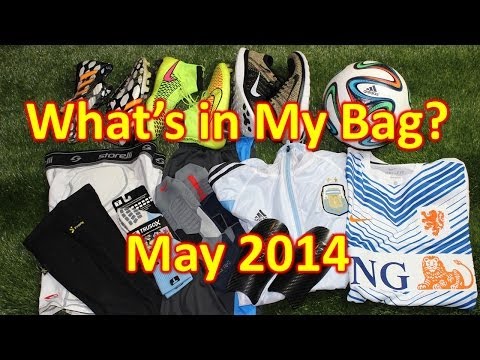 What's In My Soccer Bag - May 2014 - UCUU3lMXc6iDrQw4eZen8COQ