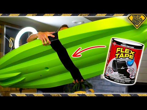 Does Flex Tape Fix Real Life? - UC1zZE_kJ8rQHgLTVfobLi_g