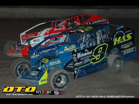 Orange County Fair Speedway | Modified Feature Highlights | 6/10/23 - dirt track racing video image