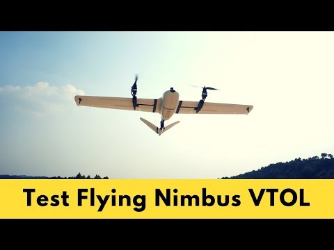 Test Flying Nimbus VTOL Standard Version Auto Antenna Tracker - UCsFctXdFnbeoKpLefdEloEQ